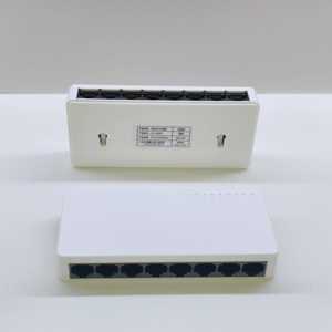 Mini-commutateur Ethernet de bureau haute performance avec coque en plastique, 8 ports, 100 Mbps, pour câble Internet, ordinateur portable et routeur - Product Image 1