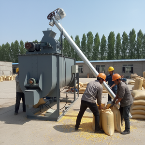 HENGQI Nouvelle Broyeuse Commerciale Automatique de Granulés Alimentaires pour Animaux, Capacité 7,5 Tonnes/Heure, Machine Électrique en Fer Haute Efficacité, Faible Coût - Product Image 1