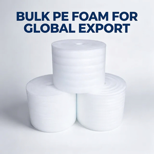 Rouleau de mousse EPE de haute qualité, épaisseurs multiples de 1 mm à 10 mm, qualité industrielle, protection contre les chocs élevés, antistatique, protection personnalisable - Product Image 1