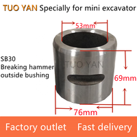 Bague de tige de forage de qualité supérieure SB20 pour mini-excavatrice, bague de marteau briseur, manchon d'axe de marteau hydraulique