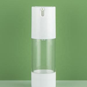 1oz pompa pengap perjalanan botol plastik PET kosmetik Makeup air kemasan cair 50ml wadah semprot tanpa udara - Product Image 2