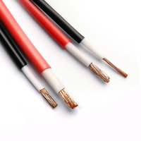 Chinesisches Verzinntes 4mm 6mm Solarkabel PV1-F Einadriges Photovoltaik-Kabel für Solarsysteme