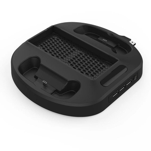 Đế Đa Chức Năng Đế Làm Mát Quạt Sạc Trạm Điều Khiển Trò Chơi Bộ Sạc Kép USB HUB Cho Bộ Điều Khiển Bảng Điều Khiển <span class=keywords><strong>Xbox</strong></span> Series S - Product Image 3