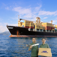 Agent de logistique d'approvisionnement gratuit, transitaire maritime FBA de Chine vers les États-Unis, expédition de fret