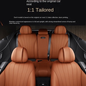 Housses de siège en cuir à couverture intégrale sur mesure <span class=keywords><strong>pour</strong></span> Mercedes-Benz Classe E Classe C GLC300 E300L C260L Produit de nouvelle génération - Product Image 1