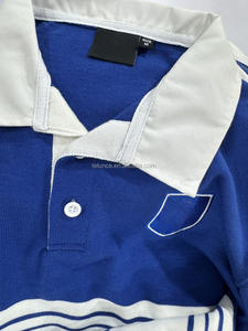 <span class=keywords><strong>Polo</strong></span> Rugby da <span class=keywords><strong>uomo</strong></span> ricamato a <span class=keywords><strong>maniche</strong></span> <span class=keywords><strong>lunghe</strong></span> in cotone Rugby manica lunga con Logo maglia da Rugby personalizzata in pura maglia da Rugby cucita - Product Image 6