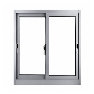 Portes coulissantes horizontales en alliage d'aluminium, écran en acier inoxydable, isolation thermique, design moderne, Energy Star, salle de bain, cuisine - Product Image 5