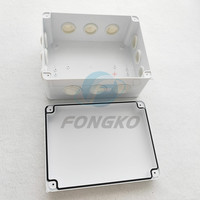 Pour FONGKO IP65 boîte de jonction scellée à Fiber optique 12 pièces D36mm Ports de câble 12 joints 255*200*80mm pour les Applications FTTH