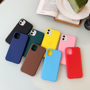 Custodia protettiva antiurto <span class=keywords><strong>in</strong></span> TPU opaco morbido e sottile per <span class=keywords><strong>iPhone</strong></span> 6 7 8 Plus X XS XR <span class=keywords><strong>11</strong></span> 12 13 14 Pro Max custodia <span class=keywords><strong>in</strong></span> <span class=keywords><strong>Silicone</strong></span> - Product Image 2