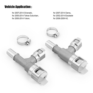 Connecteur de tuyau de chauffage HVAC en métal 15055342 15055343 pour Cadillac <span class=keywords><strong>Escalade</strong></span> pour Chevrolet Tahoe/Silverado pour GMC Sierra/Yukon - Product Image 3