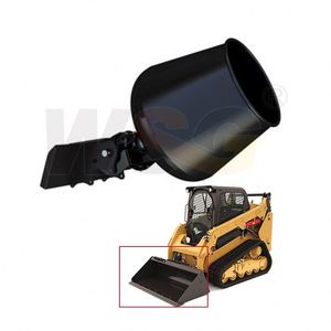Wsg Skid steers file đính kèm xô quét mini lật file đính kèm nhặt chổi Skid Steer <span class=keywords><strong>loader</strong></span> tập tin đính kèm - Product Image 4