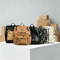 Sacs d'occasion A16 en balles, sacs à dos en cuir PU pour femmes, vente en gros d'usine, sacs mixtes de seconde main