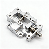 Pièces usinées CNC personnalisées en aluminium avec anodisation, pièces OEM en acier inoxydable, service de fraisage et de tournage de haute précision