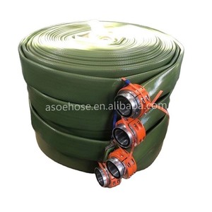 ASOE Oilvey 10 Layflat Fuel Composite <strong>Hose</strong> Heavy Duty 8 <strong>Inch</strong> Pu Water Oil Discharge <strong>Rubber</strong> <strong>Hose</strong> - Product Image 1
