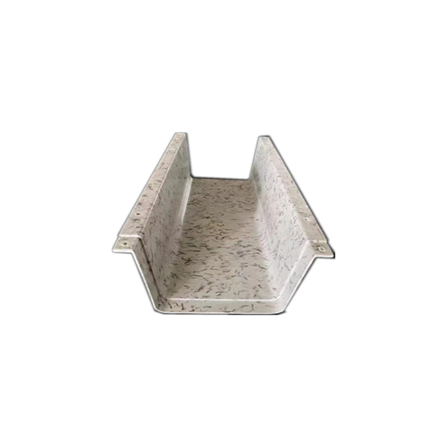 Resin Fiber Drainage Gutter Ushaped Fiberglass Trough Finished Drainage Gutter Roof Gutter