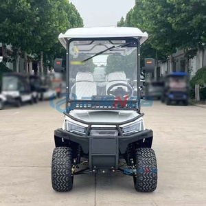 Carrito de Golf Eléctrico Blanco de 6 Plazas con Diseño Elegante, Batería de Litio, Homologado para Calle y Todoterreno, Precio de Fábrica, Personalizable - Product Image 3