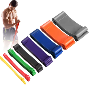 Banda de Resistencia Elástica Gruesa Ecológica de 5 Niveles 2080 de Marca Privada, Venta al por Mayor para Hombres, para Terapia de Rehabilitación - Product Image 6
