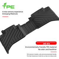 Tapis de sol de voiture complets en TPE 3D antidérapants et étanches MIPI, épaisseur 3,5 mm, pour Chevrolet S10 MAX & MAXUS T60/T70/T90 2024 Fuel