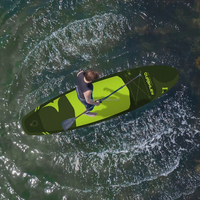 Planche à pagaie 11 ', planche de yoga, planche à pagaie gonflable avec accessoires SUP GENREEN