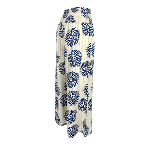 Europa Estados Unidos Verano Modelos calientes Elástico Cintura alta Impreso Pantalones de pierna ancha para mujer Cintura elástica cómoda - Product Image 2