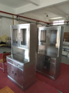 רוקח מנגנון ארון ארון מכשיר למכירה עיצוב נירוסטה חדש חולים ריהוט 36 חודשים OEM שירות - Product Image 4