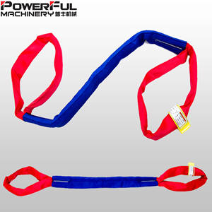 15T <span class=keywords><strong>20T</strong></span> 30T ポリエステル製丸型ソフトチューブ状ウェビングスリング（吊り上げ用） - Product Image 5