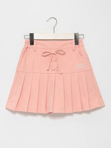 Jupe en <span class=keywords><strong>pagne</strong></span> décorée de dentelle plissée <span class=keywords><strong>rose</strong></span> doux respirant au genou vêtements pour enfants pour filles enfants - Product Image 2