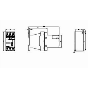 Interruptor Automático 3RV6021-4NA15, 23-28 A, Dispositivo de Disparo N 364A, Capacidad de Conmutación Estándar, con Interruptor Auxiliar Lateral 1 NO 1 NC - Product Image 2