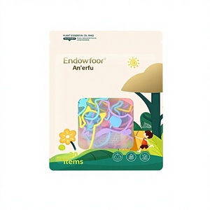 Bracelet anti-moustiques à l'<span class=keywords><strong>huile</strong></span> <span class=keywords><strong>essentielle</strong></span> de plantes Er Fu de l'île Aiying, 60 ml en flacon avec 72 bâtonnets - Product Image 1