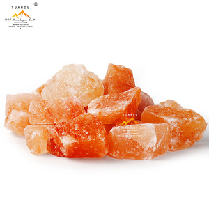Sal natural del Himalaya gruesa/sal rosa roja, piedra de masaje Rosa cruda, bloque de sal de roca para curación, masaje de pies, baño de Sauna - Product Image 5