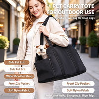 Sac de transport pour animaux de compagnie approuvé par les compagnies aériennes, respirant, pour chiots, chats et petits chiens, directement de l'usine