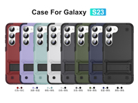 Pour Samsung s23 ultra étui de protection complet TPU PC antichoc béquille étui de téléphone pour samsung s23 s22 s21 plus