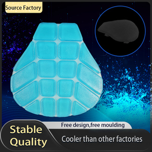Cojín de Asiento para Motocicleta KUNBAO, Gel Azul Extra Grueso, Refrigerante, Amortiguador, para Motocross, Cómodo - Product Image 2