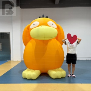 Décoration Géante Gonflable LED 3m (10ft) en Tissu Oxford, Motif Psyduck Attrayant, pour Grandes Ouvertures de Magasins/Centres Commerciaux, Zones Anime, Festivals - Product Image 2
