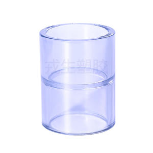 Conector Rápido Transparente de PVC Rongsheng, Accesorio de Tubería Estándar Americano, Inserto 123411 141 1222 1234568 - Product Image 1