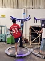 Jeu d'arcade interactif à monnayeur pour 1 joueur, Test de réactivité, Jeu de capture de bâtons en métal à prise rapide, Anglais