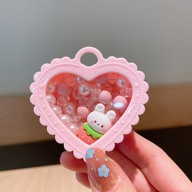 Collier lapin fraise 11