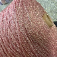 250g Metallic Yarn for Hand Knitting Shinny Hollow Knit Yarn Fly Tying Material Nymph Body Material Crystal Flash Braid