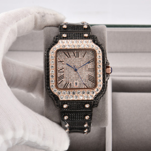 Nuovi <span class=keywords><strong>Orologi</strong></span> Quadrati <span class=keywords><strong>da</strong></span> Uomo 2026, Orologio di Lusso con Diamanti, Edizione Grigio Ghiaccio, <span class=keywords><strong>Orologi</strong></span> <span class=keywords><strong>da</strong></span> <span class=keywords><strong>Polso</strong></span> <span class=keywords><strong>al</strong></span> <span class=keywords><strong>Quarzo</strong></span> per Coppie, Vendita all'Ingrosso - Product Image 3