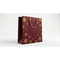 Ensemble de sacs et boîtes en carton personnalisés avec poignées plates et gaufrage, solution d'emballage de luxe pour l'épicerie