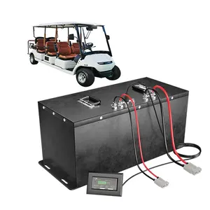 골프 카트 배터리 72v 리튬 200ah 파워 전기 클럽 자동차 lifepo4 충전식 리튬 배터리 팩