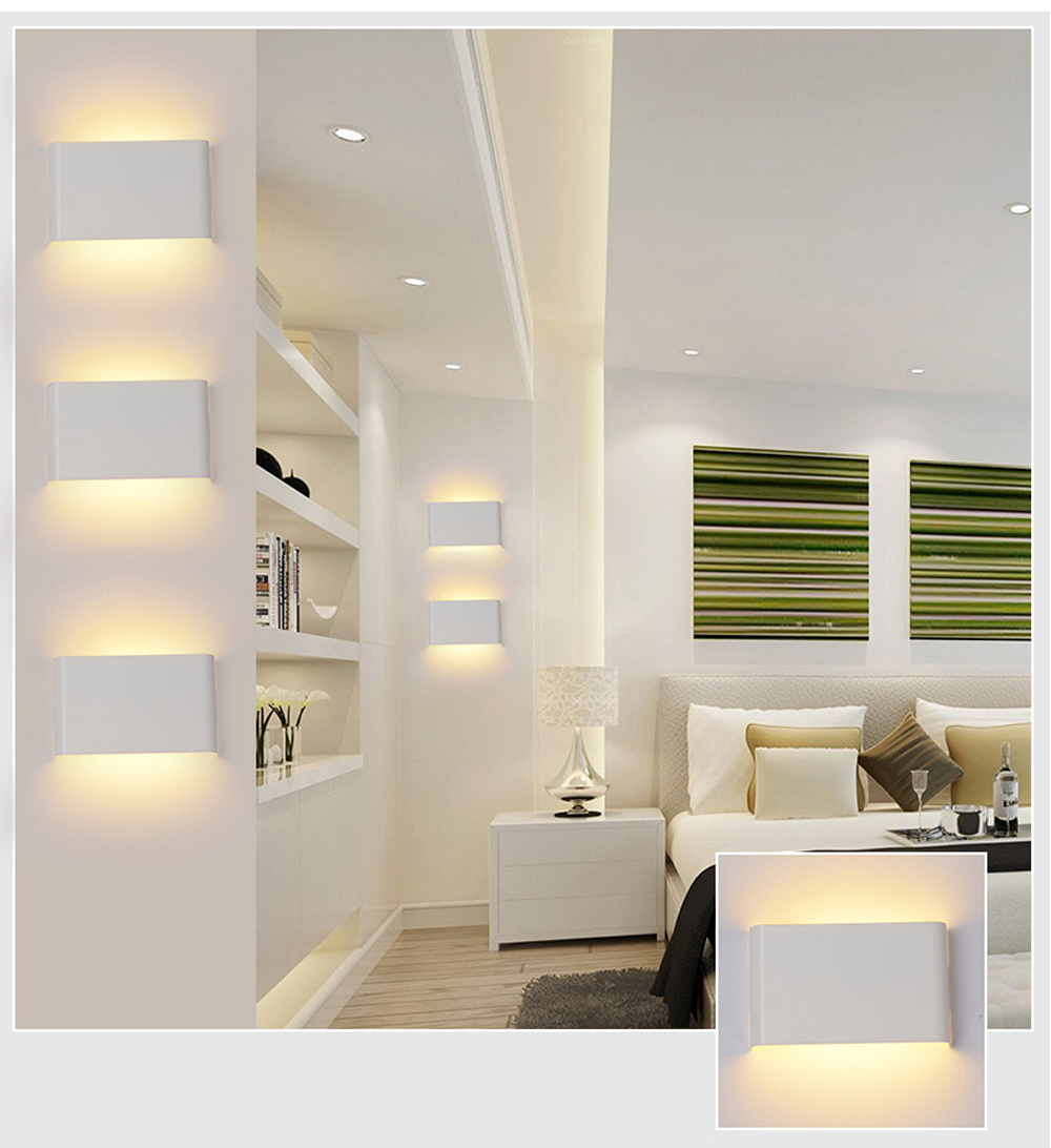 Modern Long Strip Wall Lights for Home Bedroom Living Room Corridor Aluminum Up Down Sconce led Wall Lamp Indoor