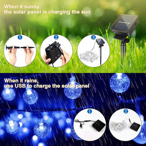 Lumière <span class=keywords><strong>solaire</strong></span> extérieure LED lanterne <span class=keywords><strong>guirlande</strong></span> <span class=keywords><strong>solaire</strong></span> <span class=keywords><strong>guirlande</strong></span> lumineuse lampe <span class=keywords><strong>solaire</strong></span> <span class=keywords><strong>guirlande</strong></span> lumineuse pour la décoration de jardin de noël - Product Image 4