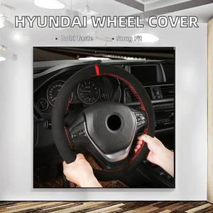 <span class=keywords><strong>Funda</strong></span> de silicona para <span class=keywords><strong>volante</strong></span> de coche, 38cm, para Solaris <span class=keywords><strong>I20</strong></span> Ix25 I30 Ix35 SantaFe HB20 HB20S Tucson Sonata Elantra - Product Image 2