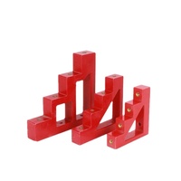 Pince de fixation isolée DMC de type STEP pour barre omnibus d'escalier CT CJ20 30 40 50 – Support d'isolateurs pour distribution d'énergie – Fixation de barre en cuivre