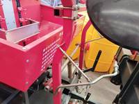 HONGZHU Nouvelle Planteuse de pommes de terre suspendue à deux rangs, à entraînement automatique par moteur, en acier peint, haute productivité, garantie d'un an