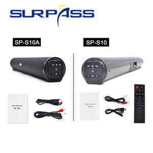 S10 inalámbrico para sistema de barra de sonido de cine en casa Bluetooth con subwoofer de batería de alimentación para TV/computadora y uso doméstico - Product Image 6