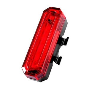ยัวลี่ไฟท้ายจักรยาน LED สีแดงสีขาวแฟลชกันน้ำ IPX4 สำหรับอุปกรณ์ปั่นจักรยานเสือภูเขา - Product Image 5