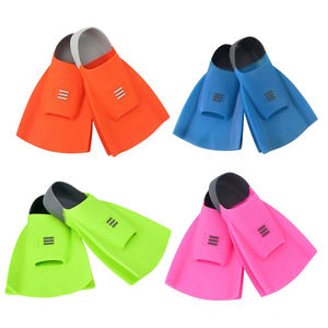 Bajo MOQ Logotipo personalizado Color Embalaje Haigh Calidad <span class=keywords><strong>Aletas</strong></span> de natación Goma Silicona <span class=keywords><strong>Aletas</strong></span> de natación Turbo Natural para adultos - Product Image 2