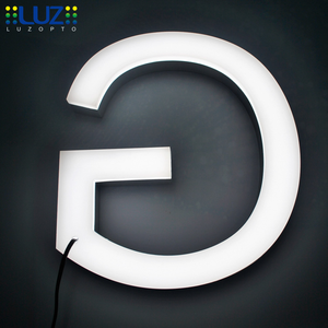 2020 hot selling 3d mirror neon polished stainless steel acrylic letter light led - Product Image 4